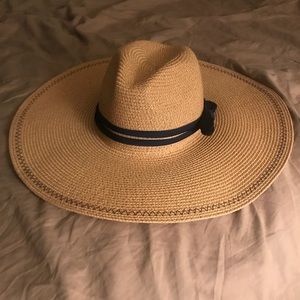 Brand new oversized straw hat